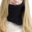 Crofta Airplane Travel Neck Pillow Neck Protection for Unisex Woman or Men Portable Black