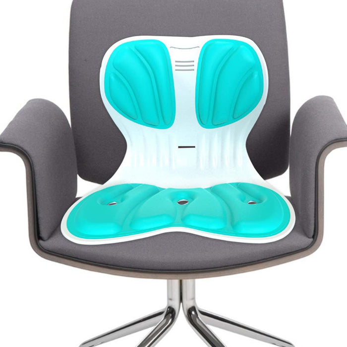 Crofta Chair Posture Corrector Seat Posture Correction for Desk Chair Home Car Seat Green