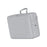 Crofta Compression Packing Cube Packing Organizer Smooth Two Way Zipper Collapsible Grey 40x30x18cm