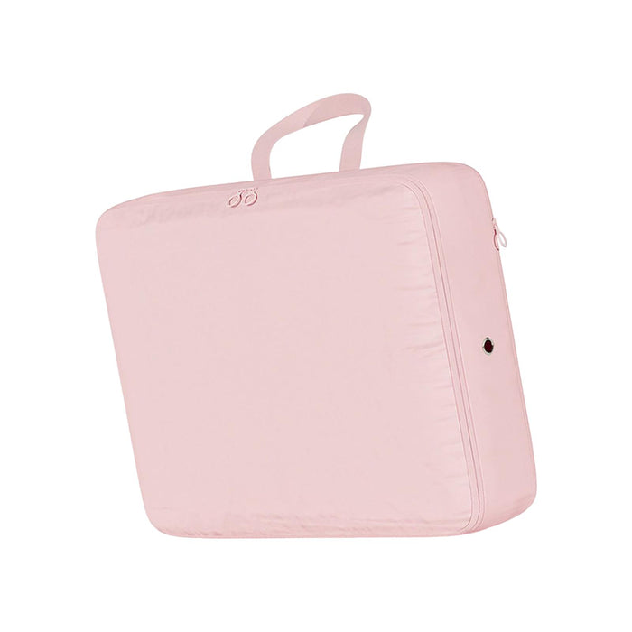 Crofta Compression Packing Cube Packing Organizer Smooth Two Way Zipper Collapsible Pink 40x30x12cm