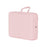 Crofta Compression Packing Cube Packing Organizer Smooth Two Way Zipper Collapsible Pink 40x30x12cm