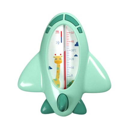 Crofta Water Thermometer Bath Thermometer for Swimming Infant Newborn Bathroom green