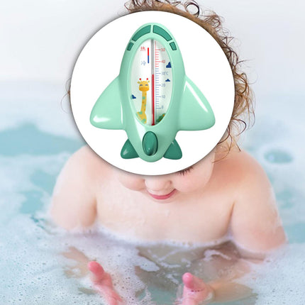 Crofta Water Thermometer Bath Thermometer for Swimming Infant Newborn Bathroom green