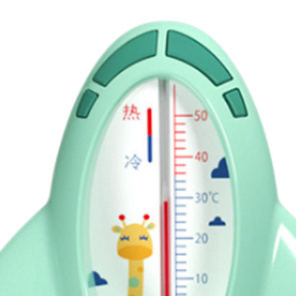 Crofta Water Thermometer Bath Thermometer for Swimming Infant Newborn Bathroom green