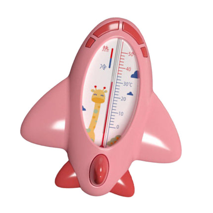 Crofta Water Thermometer Bath Thermometer for Swimming Infant Newborn Bathroom pink