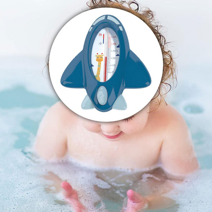 Crofta Water Thermometer Bath Thermometer for Swimming Infant Newborn Bathroom blue