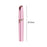 Crofta Women's Electric Eyebrow Trimmer Mini Facial Hair Remover for Lips Body Nose Pink