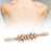 Crofta Wooden Massage Roller Wood Manual Massage Tool for Thigh Abdomen Back 6 Wheels