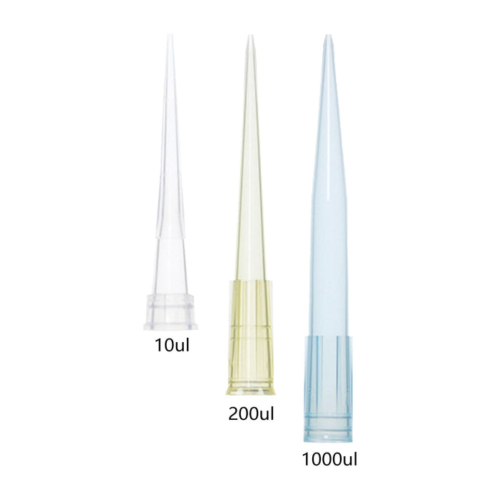 Crofta 1000 Pieces Pipette Tips Wide Mouth Professional Universal Nozzle Tip White 10ul