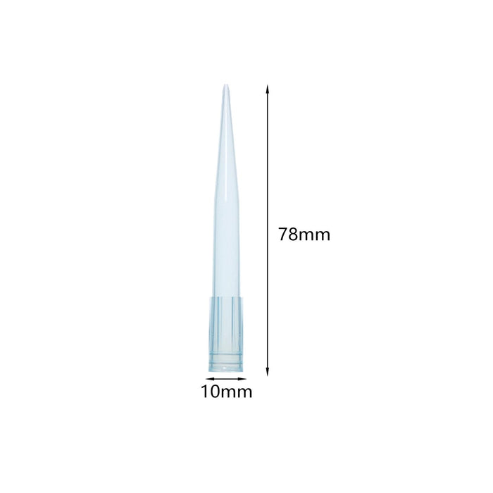 Crofta 1000 Pieces Pipette Tips Wide Mouth Professional Universal Nozzle Tip Blue 1000ul