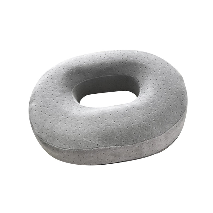 Crofta Tailbone Cushion Durable Portable Support Donut Cushion for Car Office Chair grey