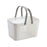 Crofta Bathroom Shower Caddy Basket with Handle Storage Bin Ventilated for Camping Gym White