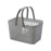 Crofta Bathroom Shower Caddy Basket with Handle Storage Bin Ventilated for Camping Gym Grey