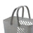 Crofta Bathroom Shower Caddy Basket with Handle Storage Bin Ventilated for Camping Gym Grey