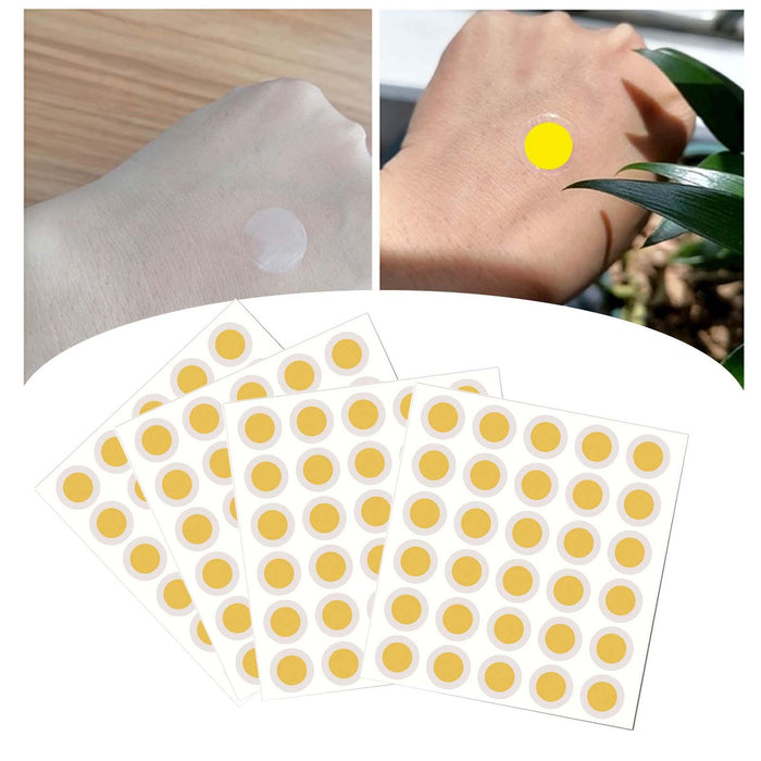 Crofta 120 Pieces UV Detecting Patches Durable for Sun Protection Applicator Adults