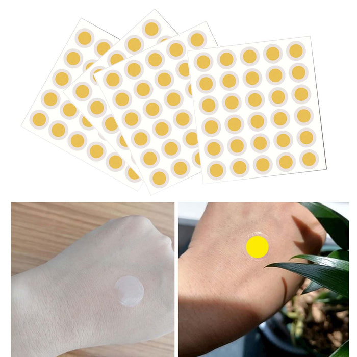 Crofta 120 Pieces UV Detecting Patches Durable for Sun Protection Applicator Adults