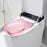 Crofta Women Elderly Toilet Seat Sitz Bath Basin Bidet Hip Bath Sturdy Avoid Squats pink