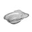 Crofta Women Elderly Toilet Seat Sitz Bath Basin Bidet Hip Bath Sturdy Avoid Squats gray