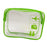 Crofta Clear Makeup Bag Bag for Essentials Traveling Bathroom Green