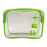 Crofta Clear Makeup Bag Bag for Essentials Traveling Bathroom Green