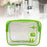 Crofta Clear Makeup Bag Bag for Essentials Traveling Bathroom Green