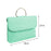 Crofta Waterproof Toiletry Bag Hanging Travel Makeup Bag Cosmetic Bag for Daily Use Green