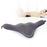 Crofta Memory Foam Waist Support Pillow Removable Ergonomic for Sofa Recliners Bed gray