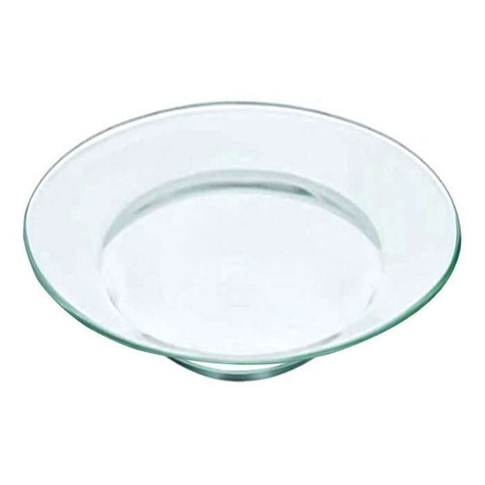 Crofta Replacement Oil Warmer Dish Clear Glass for Wax Melter Oil and Tart Warmers S