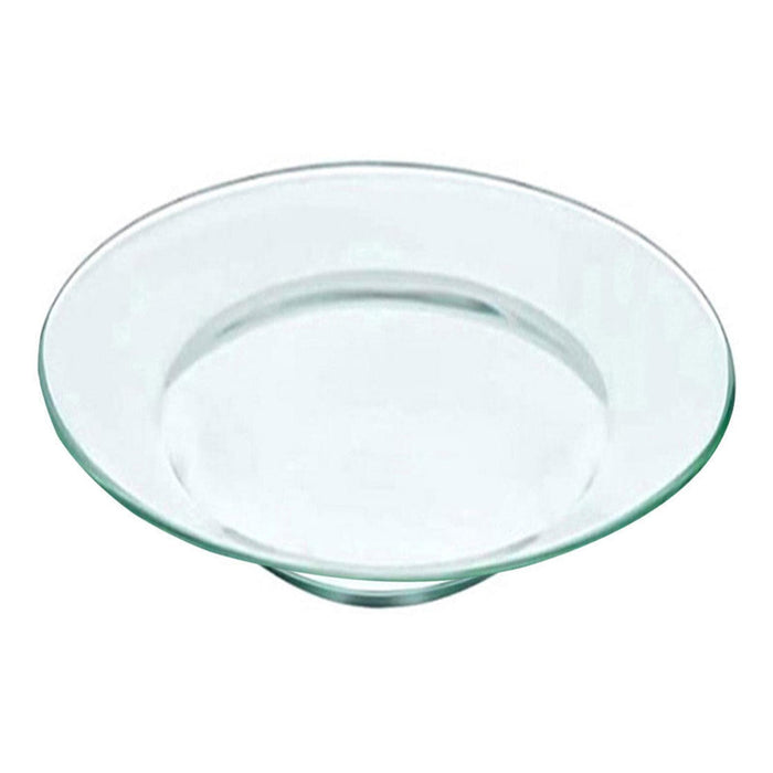 Crofta Replacement Oil Warmer Dish Clear Glass for Wax Melter Oil and Tart Warmers S