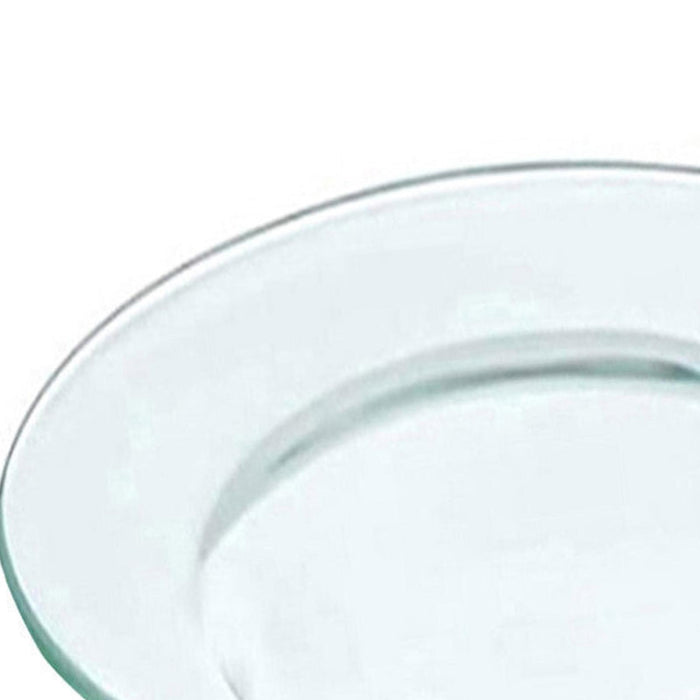 Crofta Replacement Oil Warmer Dish Clear Glass for Wax Melter Oil and Tart Warmers S