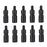 Crofta 10Pcs Mini Essential Oil Bottles Perfume Vial for Perfume Armatherapy Travel 5ml