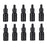 Crofta 10Pcs Mini Essential Oil Bottles Perfume Vial for Perfume Armatherapy Travel 10ml