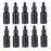 Crofta 10Pcs Mini Essential Oil Bottles Perfume Vial for Perfume Armatherapy Travel 20ml