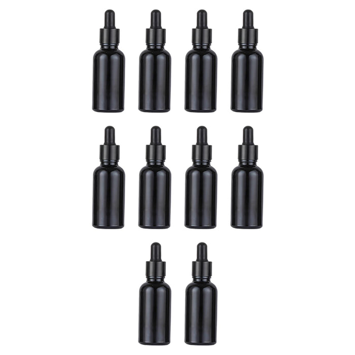 Crofta 10Pcs Mini Essential Oil Bottles Perfume Vial for Perfume Armatherapy Travel 30ml