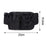 Crofta Nurse Pouch Waist Bag Apron Hip Bag Utility Waist Pack Nurse Tool Belt Pouch Black