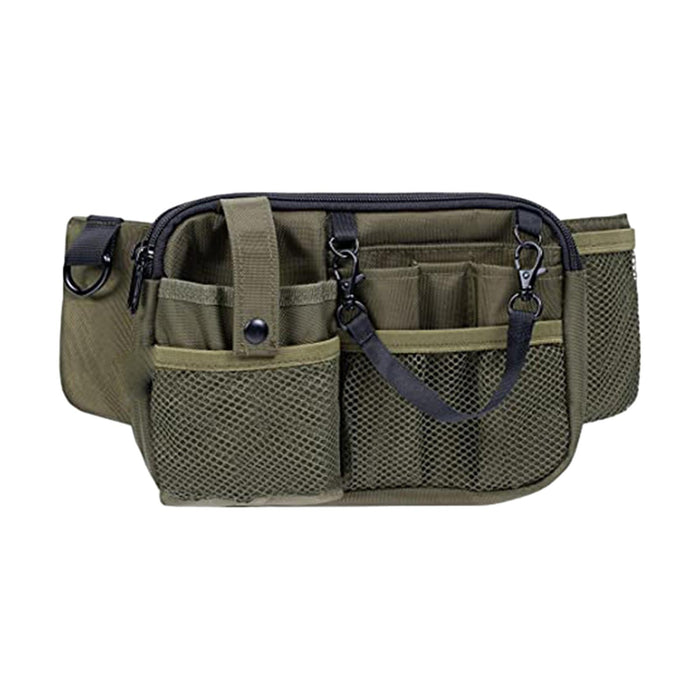 Crofta Nurse Pouch Waist Bag Apron Hip Bag Utility Waist Pack Nurse Tool Belt Pouch Green