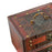 Crofta Wooden Jewelry Box Trinket Container with Mirror Antique Jewelry Case Holder Style C