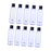 Crofta 10Pcs Empty Bottles Stylish Shampoo Bottle for Countertop Hotel Laundry Room 120ml