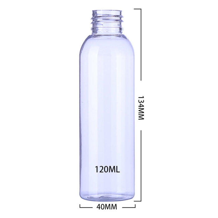 Crofta 10Pcs Empty Bottles Stylish Shampoo Bottle for Countertop Hotel Laundry Room 120ml