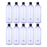 Crofta 10Pcs Empty Bottles Stylish Shampoo Bottle for Countertop Hotel Laundry Room 500ml