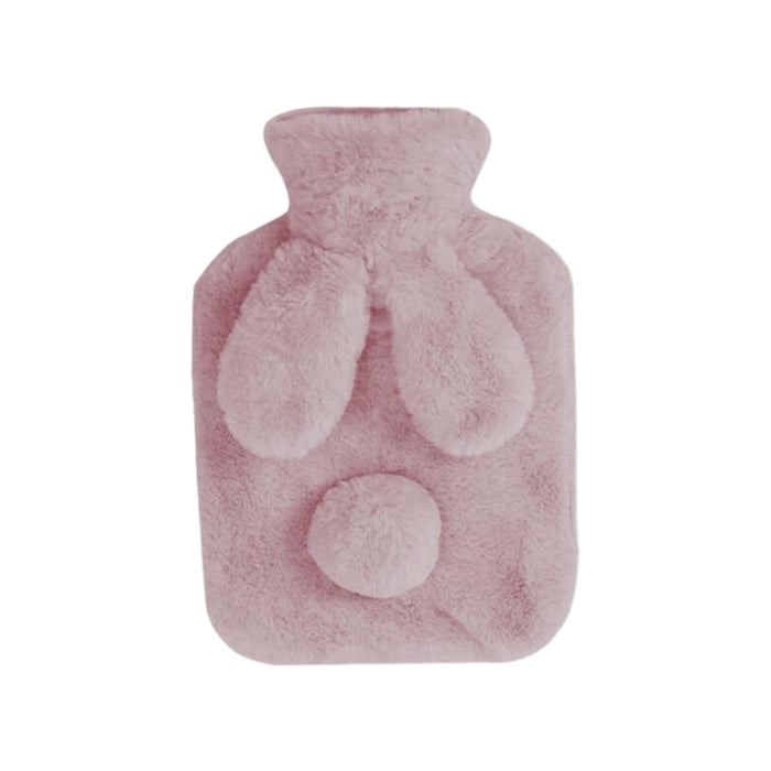 Crofta Hot Water Bottle with Soft Fleece Cover PVC Hot Water Bag for Feet Shoulders 1000ML