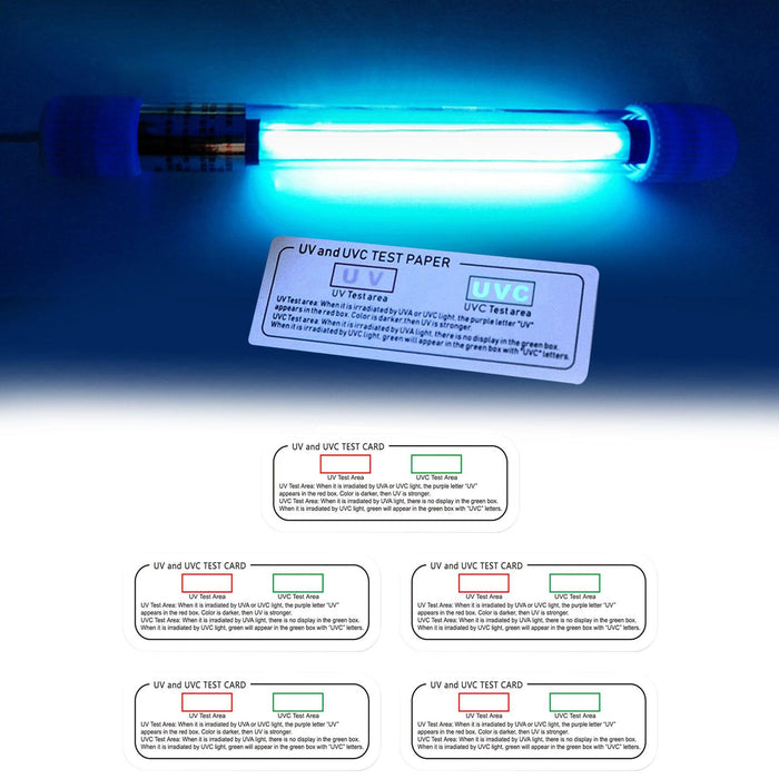 Crofta 5x Light Test Cards Photochromic Intensity Test Intensity Test Cards