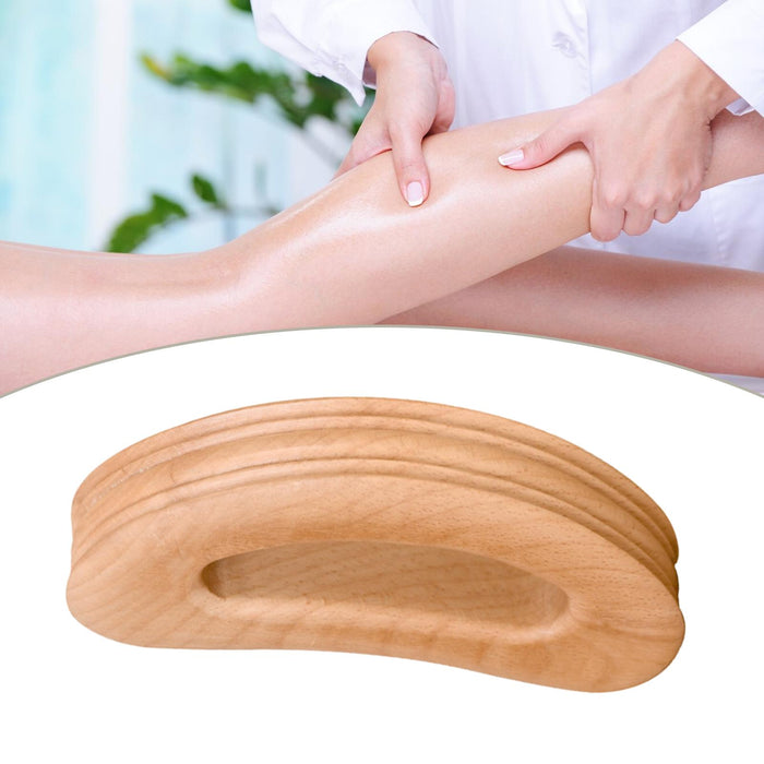 Crofta Wood Scraping Board SPA Salon Small Guasha Full Body Tool for Leg Waist Neck