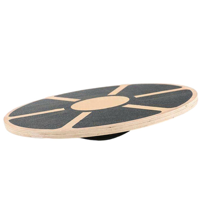 Crofta Wooden Balance Board Versatile for Adults Training Fitness Full Body Exercises