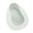 Crofta Home Bed Pan Adult Bedpan Pee Container for Bed Bound Home Use Men and Women