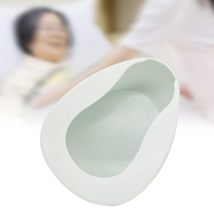 Crofta Home Bed Pan Adult Bedpan Pee Container for Bed Bound Home Use Men and Women