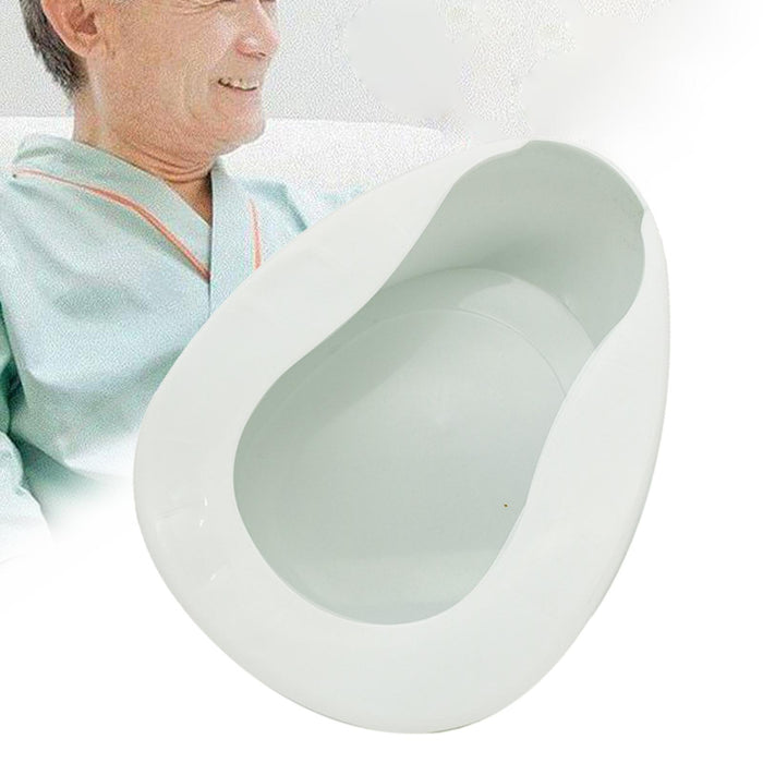 Crofta Home Bed Pan Adult Bedpan Pee Container for Bed Bound Home Use Men and Women