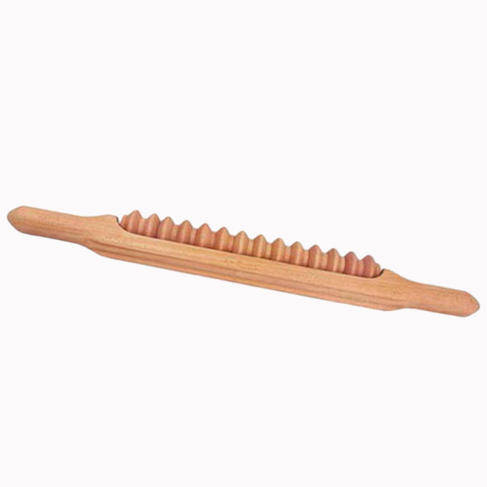 Crofta Wood Massage Roller Stick Manual Gua Sha Stick for Beauty Salon Abdomen Back 52CM