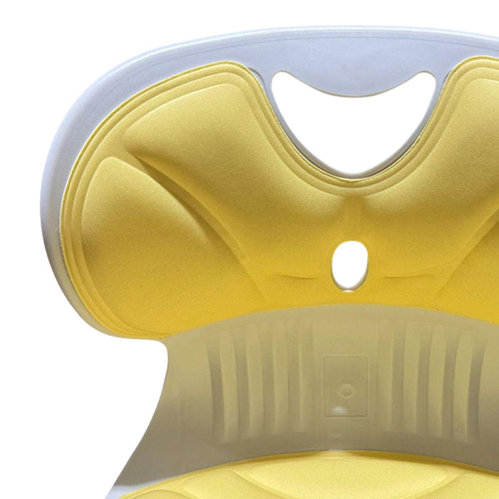 Crofta Sitting Posture Correction Chair Chair Cushion for Desk Office Home Children Yellow