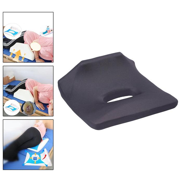 Crofta Seat Cushion for Long Sitting Soft Pressure Sore Pad for Home Computer Chair